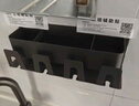 有顧牙刷置物架免打孔衛生間漱口杯置物架浴室廁所刷牙杯收納架子壁掛 四人款-帶漱口杯 曬單實(shí)拍圖