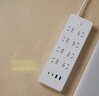 公牛（BULL）30W PD蘋果快充超功率/過載保護(hù)插座/插線板/插排/接線板  8插孔 全長3米總控開關(guān)白色 GNV-U1308 曬單實拍圖