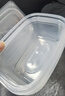 奇典一次性餐盒食品級飯盒可微波加熱便當盒打包盒商用飯碗整箱批發(fā) 【709ml 透蓋】50套 曬單實(shí)拍圖