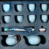 京東京造 茶具整套 功夫茶具套裝帶茶盤(pán)茶壺茶杯 天青汝窯西施壺 16件 曬單實(shí)拍圖