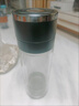 定制一鍵開(kāi)蓋車(chē)載雙層玻璃辦公室保溫速開(kāi)水杯茶杯茶水分離杯印字 350ml黑色速開(kāi)雙層加厚防爆防漏加茶漏 350 曬單實(shí)拍圖