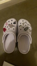 卡駱馳（CROCS）銀色甜酷朋克五件套智必星鞋花鞋配件裝飾 銀色甜酷朋克五件套 曬單實(shí)拍圖