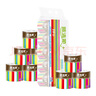 順清柔有芯卷紙彩虹系列5層200g*10卷 沖廁易溶解衛(wèi)生紙廁紙（2kg/提） 曬單實拍圖