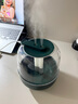 加濕器空氣凈化器香薰機j家用空氣加濕器哈曼卡頓同款造型小夜燈桌面家用加濕器女生生日禮物 復古綠升級智能款【4L大容量+雙噴大霧量+氛圍燈】 曬單實(shí)拍圖