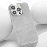 Ekakashop【法蘭絨皮革】適用蘋果16pro手機殼iphone保護(hù)套magsafe磁吸全包拉皮殼防摔商務(wù)男女款皮套-灰色 曬單實拍圖