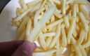 京鮮生 安格瑞冷凍3/8粗薯條2斤/袋 美式薯制品 西餐小食 曬單實(shí)拍圖