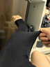 南極人美膚衣熱能肌底打底衫37度超薄百搭無痕保暖內(nèi)衣女士秋衣套裝黑L 曬單實拍圖