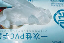 烏斯京（WOLSGIN）一次性手套丁腈手套100只小碼橡膠食品級加厚耐用廚房防護丁晴白 曬單實拍圖