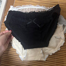 內小伴4條女士?jì)妊澕兠?A抑菌100%全棉襠甜美日系少女蕾絲內褲L 曬單實(shí)拍圖