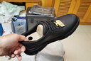 斯凱奇（Skechers）閃穿鞋男士商務(wù)鞋秋季薄款一腳蹬德比鞋軟底上班通勤休閑鞋205353 曬單實(shí)拍圖