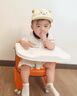 MINI TUTUYA嬰兒帽子秋冬男寶寶鴨舌帽小月齡春秋季新生兒女嬰幼兒遮陽帽秋天 斑點(diǎn)萌寶-奶油米 46碼：帽圍（42-46cm）建議6-12個(gè)月 曬單實(shí)拍圖