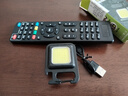 LED鑰匙扣燈多功能可充電戶(hù)外磁吸工作燈迷你紐扣燈強光小手電筒 至尊款爆亮帶磁吸 曬單實(shí)拍圖
