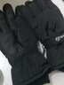 火炬人 冬季加絨加厚全掌觸屏 電動車摩托車自行車冬季手套滑雪保暖手套 1208黑色（男士） 曬單實(shí)拍圖