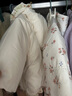 巴拉巴拉嬰兒花版羽絨服女童冬季短款外套保暖2024甜美時(shí)尚萌208424107010 曬單實(shí)拍圖