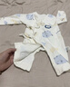 婧麒（JOYNCLEON）嬰兒連體衣春秋無(wú)骨衣服春裝空調服純棉春款長(cháng)袖和尚服外出服 動(dòng)物園 52cm 曬單實(shí)拍圖