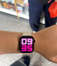 Apple/蘋果 Watch Series 10 智能手表GPS款42毫米玫瑰金色鋁金屬表殼淡桃粉色運動型表帶M/L MX1V3CH/B 曬單實拍圖