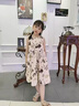 Dudant國際品牌女童連衣裙夏裝2025新款洋氣兒童夏季薄款森系田園風背心 淺黃 130 cm 曬單實拍圖