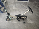 納豆（nadle）兒童3-6歲自行車(chē)平衡車(chē)三輪車(chē)輔助輪折疊單車(chē)小女孩騎行折疊車(chē) 橄欖綠推桿款 12寸 曬單實(shí)拍圖