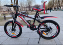 鳳凰（Phoenix）兒童自行車山地車學(xué)生車腳踏車6-12-18歲童車 霸道 黑紅色 24寸 曬單實(shí)拍圖