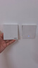 國際電工無線遙控開關免布線無線面板220V智能開關家用臥室電源隨意貼 一開主機開關1個+一開隨意貼1個 曬單實拍圖