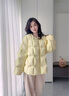 雪中飛多巴胺羽絨服女士冬季高充絨防寒服防風(fēng)保暖羽絨衣抽繩圓領(lǐng)外套 曬單實(shí)拍圖