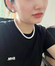 胖東來(lái)品質(zhì)珠寶正圓珍珠項鏈 8-9mm強光 送媽媽婆婆禮盒裝 強光正圓S925銀扣 9-10mm50cm 曬單實(shí)拍圖