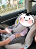 貝倍適兒童安全座椅汽車(chē)通用0-4-12歲寶寶嬰兒旋轉車(chē)載isofix便攜坐椅 尊享灰（硬接口+上拉帶+側防） 曬單實(shí)拍圖
