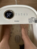 海爾（Haier）泡腳桶家用自動按摩洗腳盆京東自營恒溫加熱足浴桶銀離子理療抑菌高深桶足浴盆七夕禮物HQY-J341W 曬單實(shí)拍圖
