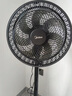 美的（Midea）【超級(jí)單品】七葉輕音立式電風(fēng)扇家用柔風(fēng)落地扇臺(tái)式桌面小型風(fēng)扇大風(fēng)量節(jié)能搖頭宿舍電扇 SAF30AB 曬單實(shí)拍圖