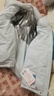 鴨鴨（YAYA）蓄熱短款羽絨服女2025年冬季新款時(shí)尚休閑寬松加厚保暖小個(gè)子外套 冰川藍 XL (建議140-155斤) 曬單實(shí)拍圖