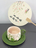 熹物咖啡杯碟【花漾時光】陶瓷杯子禮盒套裝喬遷生日送七夕情人節(jié)禮物 【四個裝】咖啡杯禮盒套裝一 曬單實拍圖