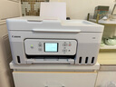 佳能（Canon）G4881大容量可加墨彩色多功能無(wú)線(xiàn)一體機（打/復/掃 自動(dòng)雙面/輸稿器/微信遠程/雙頻WiFi 家用） 曬單實(shí)拍圖