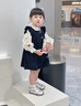 G.DUCKKIDS小黃鴨童裝女童連衣裙秋裝2025新款洋氣兒童裙子春秋季寶寶兩件套 圖片色 110 建議4~5歲【100-110cm】cm 曬單實(shí)拍圖