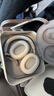 索尼（SONY）WH-1000XM6 頭戴式無線藍牙耳機 AI智能主動降噪 1000XM5升級款 新旗艦頭戴6 Hi-Res高解析度音質(zhì) WH-1000XM6鉑金銀 曬單實拍圖