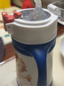 膳魔師（THERMOS）兒童水杯316l不銹鋼保溫杯寶寶水杯小學(xué)生吸管杯耐磨防摔可斜跨 麒麟 320ml（帶把手） 曬單實(shí)拍圖