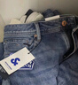 杰克·瓊斯（JACK&JONES）秋潮流紐扣腰頭水洗磨白做舊抓痕彈力修身牛仔長褲男225132135 E39中藍(lán)牛仔 常規(guī) 34 180 W34/L32 曬單實(shí)拍圖