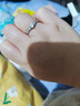 DRAGBOLL鉑金對戒PT950純銀鉆戒情侶對戒純銀戒指結婚求婚送女友生日禮物 輕奢款-一見(jiàn)鐘情情侶男戒【活口自由調節】 曬單實(shí)拍圖
