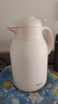 膳魔師（THERMOS）保溫壺玻璃內(nèi)膽家用大容量便攜宿舍暖水壺?zé)崴縏EHA/TEHD TEHA-奶油白 1.48L 曬單實(shí)拍圖