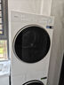 美的（Midea）洗烘套裝 10KG滾筒洗衣機+變頻熱泵烘干機【清風(fēng)明月2.0洗烘塔】MGH20A-W+AIR 純平全嵌 國家補貼 曬單實拍圖
