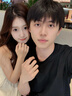 唯一（Winy）七夕情人節(jié)禮物送女友999純銀情侶戒指一對婚戒男士女款情侶對戒 曬單實拍圖
