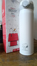 史努比（SNOOPY）保溫杯316不銹鋼水杯男女士喝水杯子學(xué)生大容量帶茶隔500ML 白 曬單實(shí)拍圖