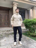 鴨鴨羽絨服男短款立領(lǐng)2025年新款韓版時(shí)尚百搭蓄熱保暖加厚面包服外套 淺棕色 XL 曬單實(shí)拍圖