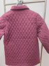 梵花秀（fanhuaxiu）媽媽冬裝新款加棉外套中長(cháng)款棉服中老年人棉衣女奶奶秋冬輕薄棉襖 安可拉紅 輕薄保暖羽絨棉服 2XL 建議穿125-140斤 曬單實(shí)拍圖