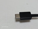 三星（SAMSUNG）三星25W充電器原裝fold3 fold4 S21 S22 s23ultra充電器TABS7 S8 原裝雙type-c（單1.5米線）黑色 曬單實(shí)拍圖