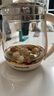 九陽(yáng)（Joyoung）0膠水養生壺 1.5L煮茶器 玻璃花茶壺 316不銹鋼燒水壺電熱水壺 WY301 曬單實(shí)拍圖