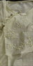 皮爾卡丹中國風(fēng)復古斜襟盤(pán)扣棉麻刺繡襯衫女夏季純色顯瘦圓領(lǐng)小衫短袖上衣 青豆黃 M 曬單實(shí)拍圖