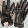 回力皮手套男秋冬保暖加絨加厚防風(fēng)防寒防水騎行摩托車(chē)騎車(chē)可觸屏手套 三線(xiàn)皮手套 曬單實(shí)拍圖