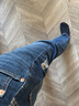 Levi's李維斯24秋季新款男士502經(jīng)典修身時(shí)尚牛仔長(zhǎng)褲 牛仔藍(lán) 34 (32) 曬單實(shí)拍圖