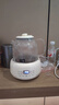 北歐沃朗養生壺0膠水全玻璃恒溫壺電陶爐辦公室煮茶壺1.2L家用花茶壺燉煮壺一體電熱水壺國家補貼-標準款 曬單實(shí)拍圖