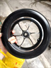 ZOCI電動(dòng)輪椅配件前輪10寸帶軸承減震萬(wàn)向輪小輪子實(shí)心胎輪椅前輪電動(dòng) 10英寸塑料輪轂6葉黑色實(shí)心胎1 藥房直售 曬單實(shí)拍圖